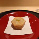 新ばし 星野 - 海老芋の唐揚げ