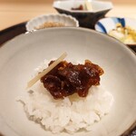 新ばし 星野 - 牛肉の時雨煮