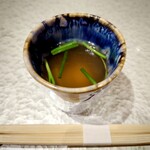 Tempura Azabu Yokota - うなぎのスープ