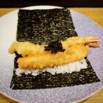 天冨良 麻布よこ田 - 手巻き天むす