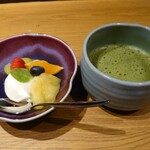 天冨良 麻布よこ田 - デザート＆抹茶