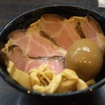 浜田山 - 味玉ちゃーしゅーつけめん＋ちゃーしゅー