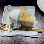 AQUA DINING CAFE 瓢黎 - デザートはミルクシフォンケーキ