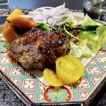 AQUA DINING CAFE 瓢黎 - 今月のメインは　ハンバーグ