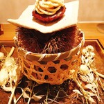 ラチュレ - ◎栗のサレ（中のサラミとの組合せが面白い）
      