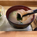 一斗五合 - 味噌汁の具