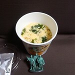 ほっともっと - 料理写真:たまごスープ　130円　アフター
