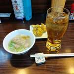茶屋 - お通しが出てきたよ
