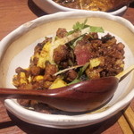 カッチャル バッチャル - 荒挽きポークと玉子のカレー