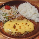 びっくりドンキー ポケットキッチン - チーズバーグディッシュ