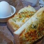 Bikkuri Donki - チーズトーストセット