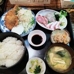 松風 - 刺身盛り合わせのセット