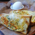 Bikkuri Donki - チーズトーストセット