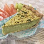 キル フェ ボン - ピスタチオチーズケーキ　800円