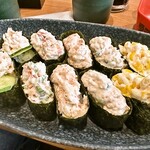 無添くら寿司 - 料理写真:人気サラダ軍艦セット