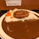 カレー専門店 クラウンエース - ハンバーグカレー550円