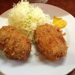 とんかつ江戸家 - クリームコロッケ定食　990円