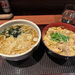 Ginshamo - 親子丼＋温うどん　900円