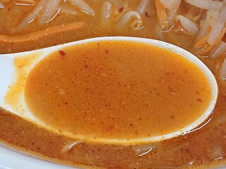 Hidakaya - 日高屋 西葛西北口店 秘伝の辛味噌ラーメン 旨辛スープ
