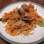 APA HOTEL - 料理写真:ミートボールとトマトソースのスパゲッティ