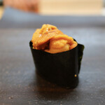 松寿司 - ウニ 軍艦巻き