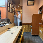 松寿司 - 店内