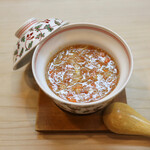 松寿司 - セコガニの餡掛け 茶碗蒸し