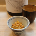 松寿司 - あん肝と奈良漬け