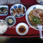 いだお好焼店 - ラーメン定食￥７００