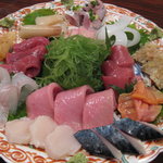 鮨芳 - 刺身盛り合わせ