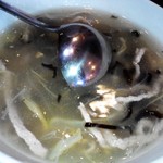 台湾家庭料理 福味香 - サンラータン、とろみ多めバージョンです