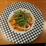 TSUMIKI - 魚介の軽いトマトソース農園風パスタ