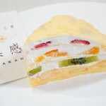 お菓子工房 菓感 - 【2022.12】ミルクレープ(税込550円)
