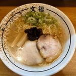 博多 文福 - 味噌らーめん 800円（麺多め+50円）