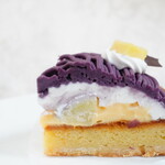 お菓子工房 菓感 - 【2022.12】紫芋のモンブランタルト(税込500円)