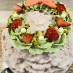 かき氷店 小桃 - クリスマスっぽいかき氷★