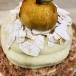 かき氷店 小桃 - スライスアーモンドもよい食感