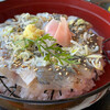 海鮮食堂岩屋 - 鯵の柚子味丼 1390円。