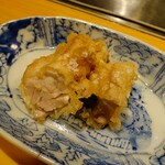 炭手前 鷽 - 宮城 若鶏の炭焼き天ぷら