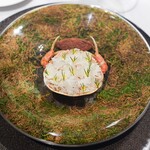 ASAHINA Gastronome - 甲箱蟹とカリフラワー