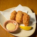 Fried oysters from Hiroshima, soy sauce malt tartar sauce