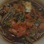 一〇そば - 紅生姜がいい