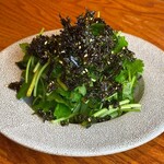 Raiga - 三つ葉と海苔のサラダ