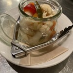 Pickled seasonal vegetables