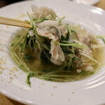 波へい - 水菜と豚肉のオデン