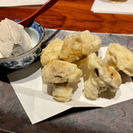 島之内 一陽 - マッシュルーム天ぷら