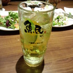 魚民 - ライムサワー