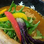 春一家 三代目 麺宿 本店 - 超スパイシーカレーらーめん