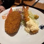 THE SAKURA DINING　TOKYO - メンチカツと海老フライアップ