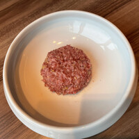 焼肉うしごろ 新宿三丁目店 - たべごろコース
                    うしごろユッケ（生玉子抜き）